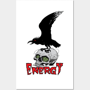 Energy Raven Posters and Art